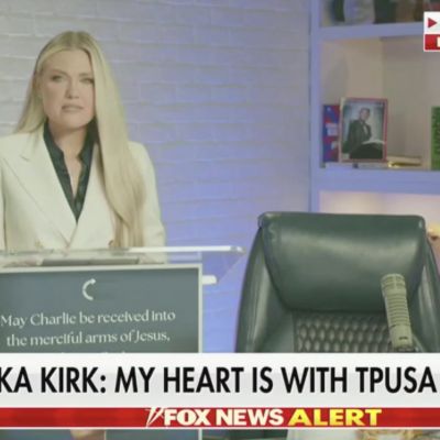 Emotional Erika Kirk Thanks Trump: ‘Mr. President, My Husband Loved You’