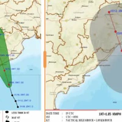 Heavy Rain Pounds Odisha As Deep Depression Moves Closer, May Cross Coast Tonight