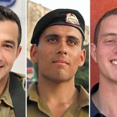 Names Released of 3 Hostages Returned to Israel