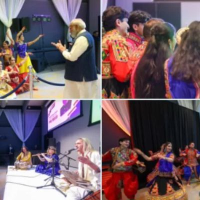 Kathak, Garba & Ram Bhajans: Indian diaspora welcome PM Modi in Netherlands with cultural extravaganza