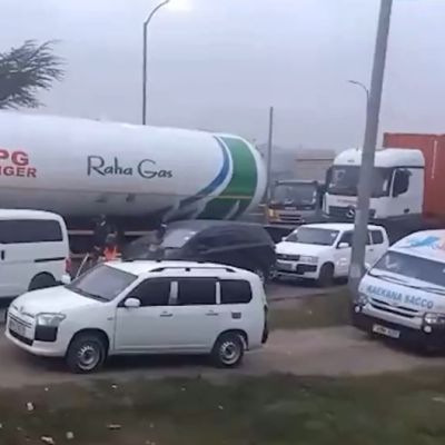 Heavy traffic hits Mlolongo as police barricade Nairobi CBD roads