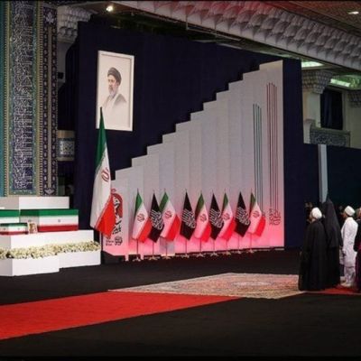 Iran's supreme leader missing as senior officials attend Ayatollah's funeral