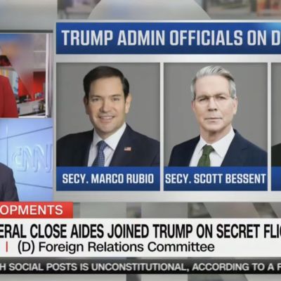 ‘The President Just Isn’t That Into You’: Chris Coons Uses Trump Iran Threat to Mock Officials Left on Air Force One