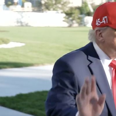 Trump Waves Off Reporter Pressing Him on What He Meant by ‘Let Them Take Out Los Angeles’