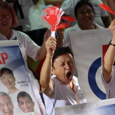 Singapore’s ruling party extends hold with sweeping win in general elections