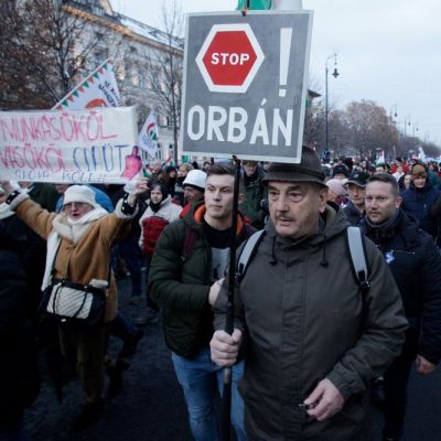 ‘Liberated’: Hungarian Youths Celebrate Orban’s Defeat