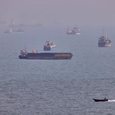 U.S. strikes Iranian rocket launchers on Strait of Hormuz in first military action in weeks