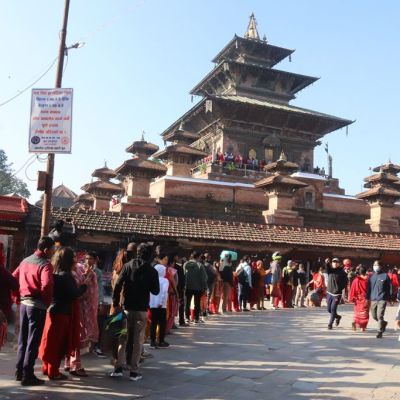 Taleju Temple welcomes devotees on Maha Nawami
