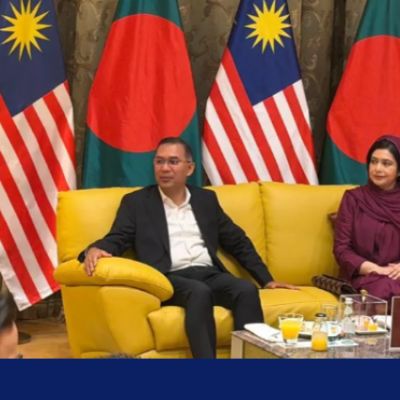 PM Tarique reached Malaysia on first overseas visit