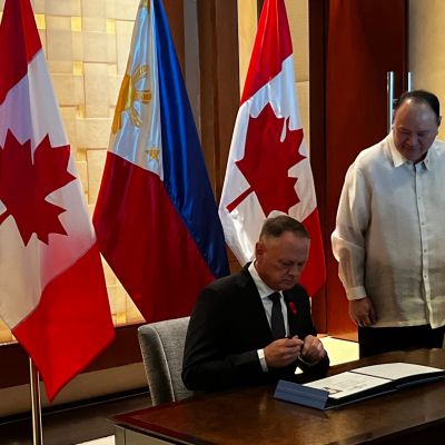 Philippines, Canada sign ‘long overdue’ visiting forces deal