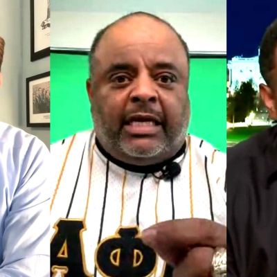 'That's That Bullshit!' Roland Martin Torpedoes Stephen A. Smith Presidential Talk -- Compares Him To Trump