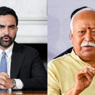 Mamdani opposes Mohan Bhagwat’s NYC event, says RSS vision clashes with pluralist India