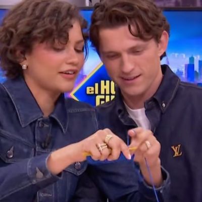 Tom Holland & Zendaya Absolutely Lose It as Muppets Shoot Webs in Viral Video