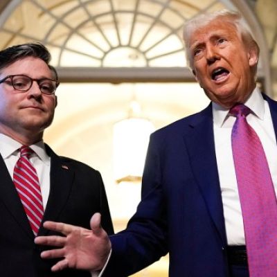 GOP holdouts shift after Trump, Johnson offer assurances