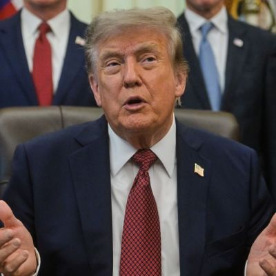 Trump calls on Senate Republicans to cancel August vacation, pass voter ID bill