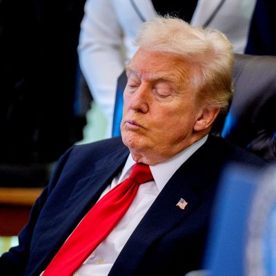 Trump Insists Frequent Naps Necessary To Protect U.S. Interests In Dreamland