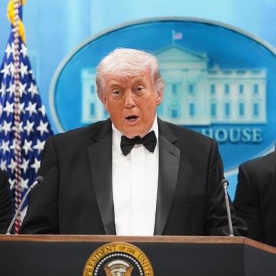Donald Trump on Why He Was ‘Crawling’ During WHCD Evacuation