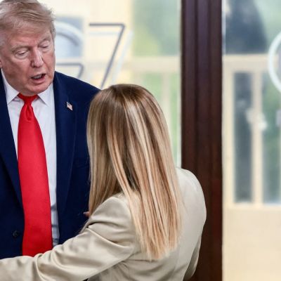 Meloni aims to prevent tensions rising as Trump reignites old feud