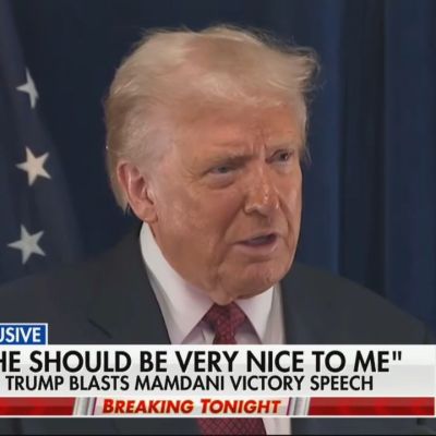 Trump Rips Zohran Mamdani’s ‘Dangerous’ Victory Speech: ‘He Should Be Nice to Me’
