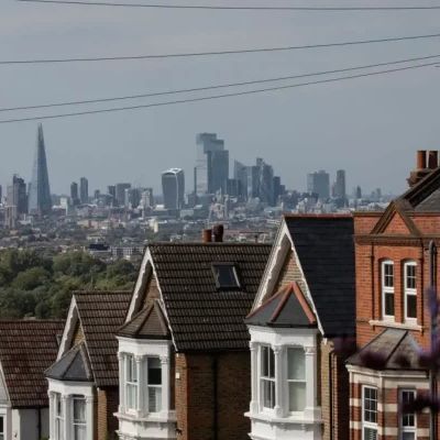 London house prices record annual fall for first time in 18 months