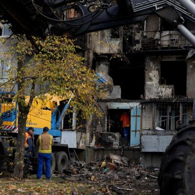 Russian drone attack kills 3 in Ukraine capital: mayor