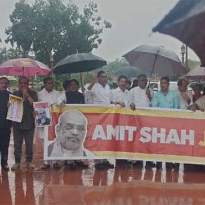 Parliament Monsoon Session: Opposition Continues Protest Over Alleged Police Action Against Students
