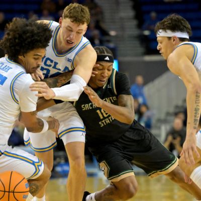 No. 19 UCLA shakes up starters, routs Sacramento State