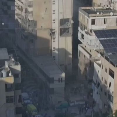 Israeli airstrike hits residential building in Beirut southern suburbs