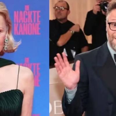 Pamela Anderson Calls Golden Globes Moment With Seth Rogen ‘Yucky’