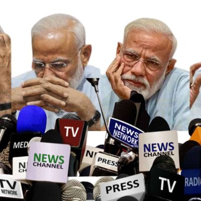 Journalist asks why Modi does not brief media, gets schooled in civilisation, yoga