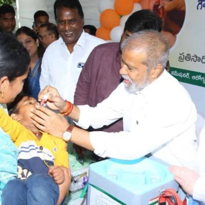Pulse Polio immunisation drive kicks off across Telangana