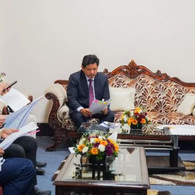 Eight Meghalaya ministers resign ahead of cabinet reshuffle, Conrad Sangma set to induct new team – The Statesman