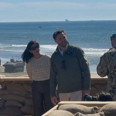 Vance, Second Lady Witness 250 Years Of Marines ‘Kicking Ass,’ ‘Taking Names,’ And Hanging Pirates