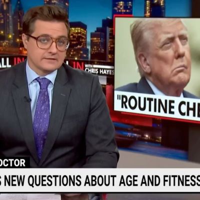 Chris Hayes Slams Trump’s White House as ‘Least Transparent We’ve Ever Seen’ Over Checkup Claims | Video