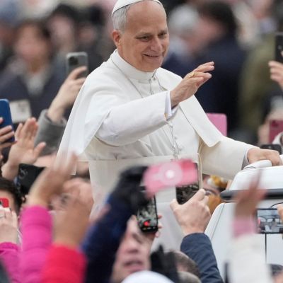 In first Christmas message as pope, Leo asks faithful to acknowledge, address suffering in world