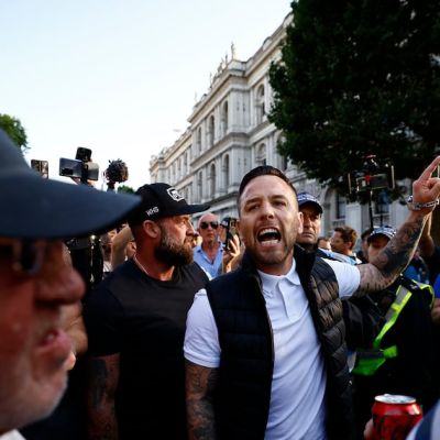 Who is ‘Danny Tommo’, the man behind anti-migrant protests on England’s south coast?