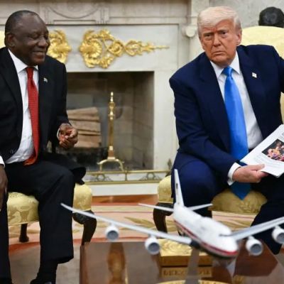 Trump says US to boycott SA G20 summit over white ‘genocide’