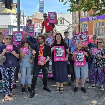 Anti-racists are fighting Farage all the way in Clacton