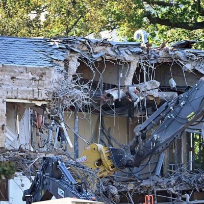 Work Begins On Trump’s ‘New, Big, Beautiful White House Ballroom’
