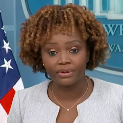 Karine Jean-Pierre Panics As Never Trumper Calls Out Her Claim About Joe Biden