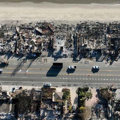 As flames linger, talks turn to rebuilding Los Angeles