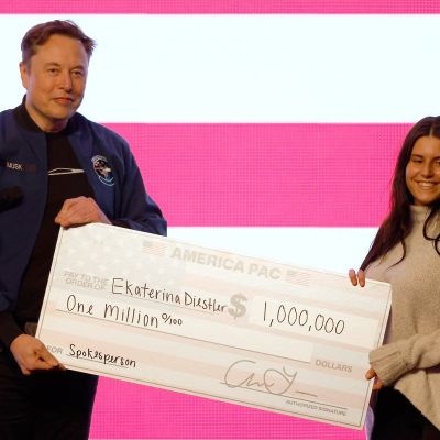 Elon Musk's PAC scrubs video with $1m woman saying she was paid to vote