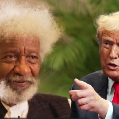 ‘Petty-minded Dictator’ – Soyinka Blasts Trump