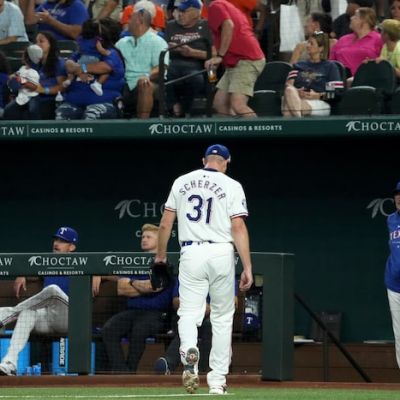 Has Max Scherzer thrown his last pitch as a member of the Texas Rangers?