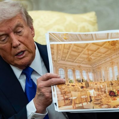 Most of Trump’s Tacky Ballroom Donors Have Big Government Contracts