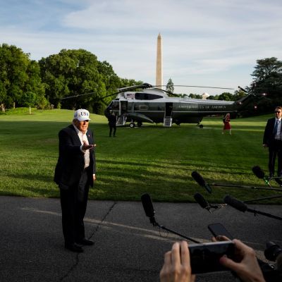 Trump says he authorized new strikes on Iran, but has decided to hold off – The Boston Globe