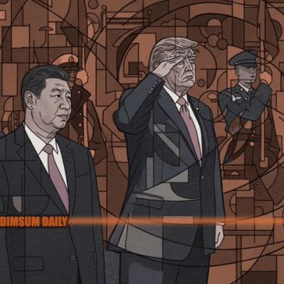 Xi brought a compass to Washington and Trump brought a helipad