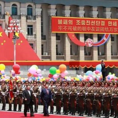 Xi’s Album | Xi arrives to grand welcome in Pyongyang for state visit to DPRK