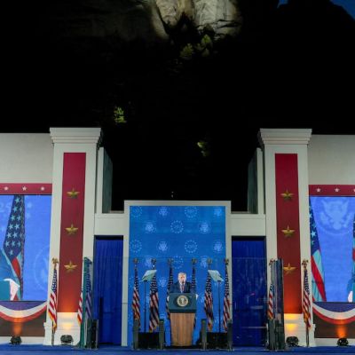 President Trump Visits Mount Rushmore, Says U.S. Most Exceptional