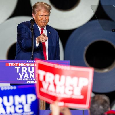 Trump in Michigan: Auto industry ‘being taken from you like candy from a baby’